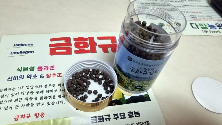  꿀피부를 위한 선택, 금화규 효능을 제대로 느껴보세요!