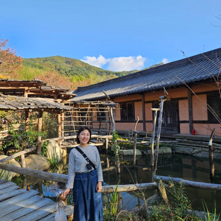  하동 애견동반 카페 청학동다소랑정원 계곡과 산뷰의 편한 쉼터