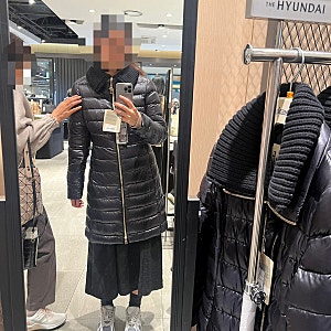 에르노 패딩 이제 사기엔 추울까..? 엘리사 사이즈 tip!