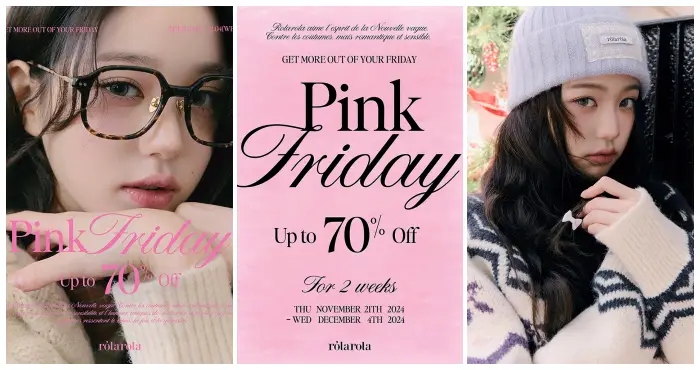  피플게이트 : 로라로라(rolarola), ‘2024 핑크 프라이데이(Pink Friday) 진행