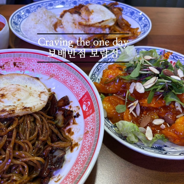   세종짜장면맛집_#보람동중식 #깐쇼새우맛집 #보배반점에 다녀온 후기 