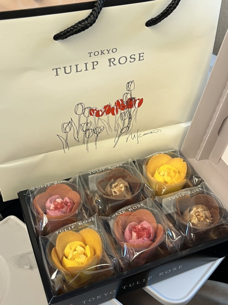  도쿄역 맛집 스시 카이센동 회덮밥 + 디저트 튤립로즈 TOKYO TULIP ROSE