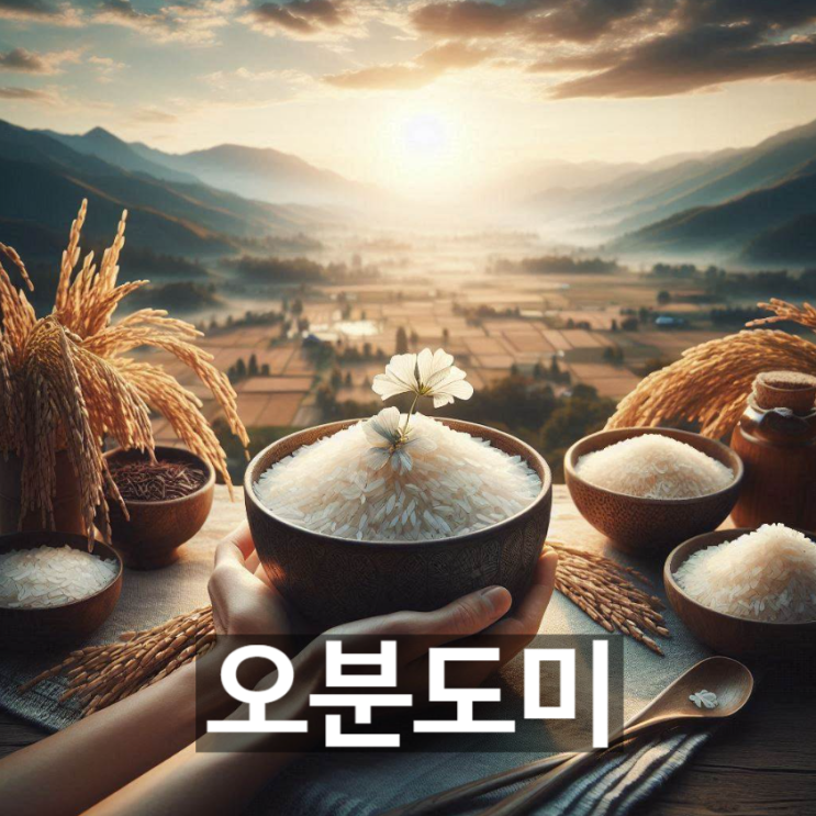  [경제/시사] 쌀 '오분도미'란? 품종의 정의, 특징, 주요 성분 및 장점