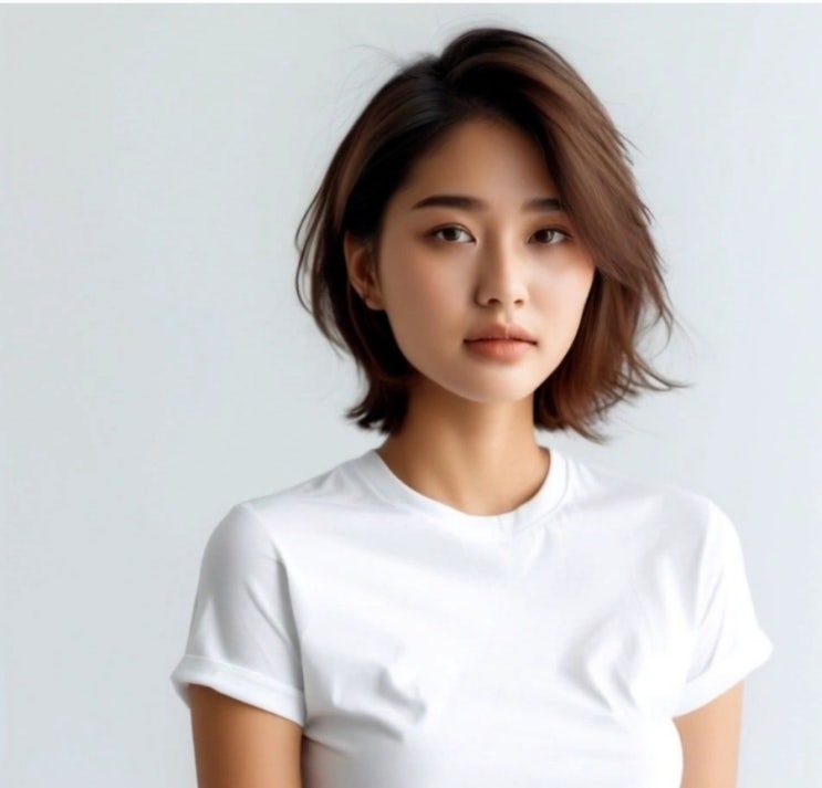  오산궐동미용실 자연스럽게 떨어지는 단발 레이어드컷 리호뷰티헤어~