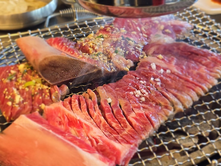  [동탄 능동맛집]우대포 동탄점 숯불소갈비와 마블링 작렬 깍뚝꽃살 먹고 왔어요