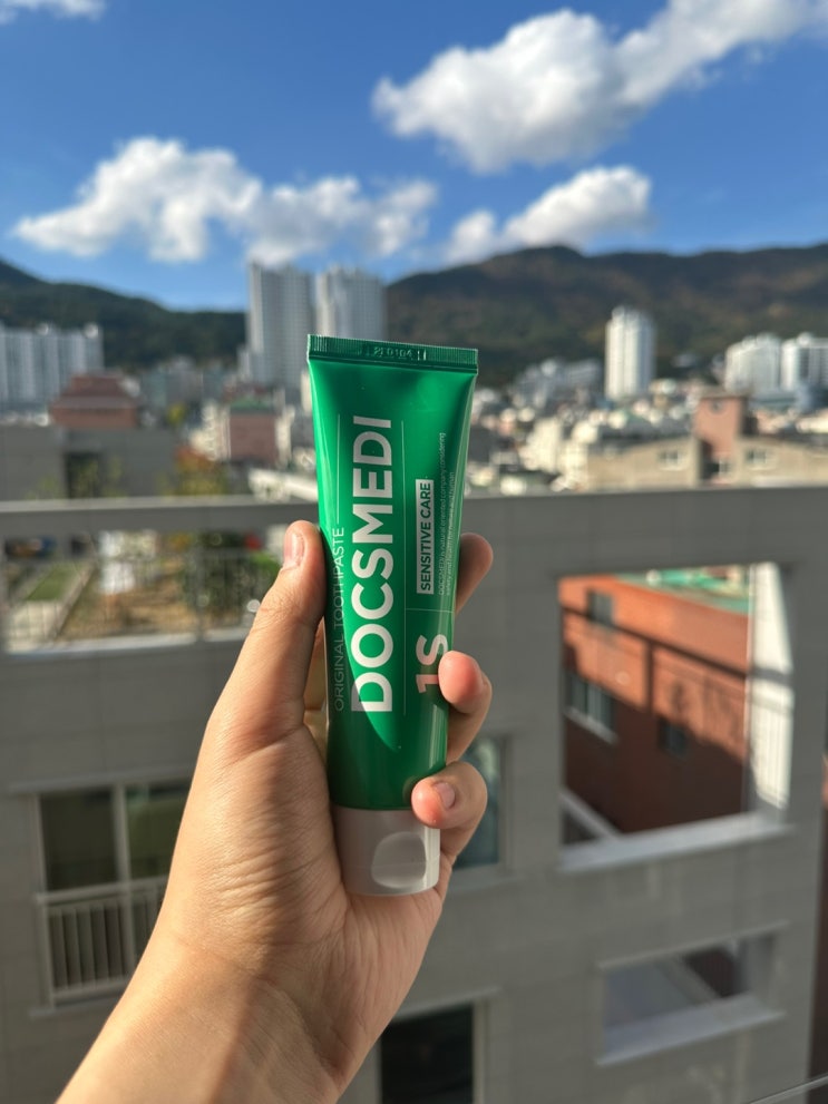  닥스 메디 시린이 치약 Doctrust 1S, 시린이와 구강 건강을 한 번에!