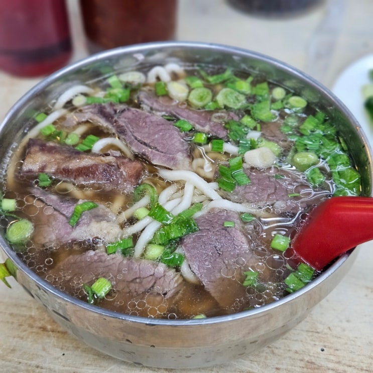  대만 타이베이 미슐랭 맛집 우육면이 맛있는 유산동 우육면