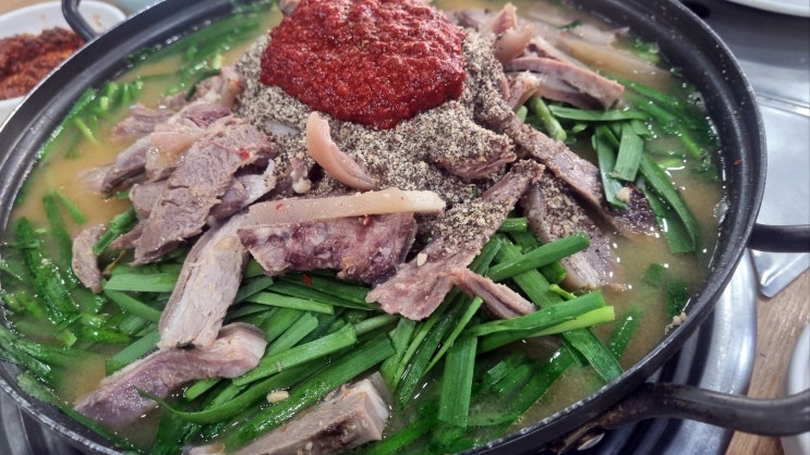  부천 맛집! 10년 전통의 중원흑염소탕에서 든든하게 겨울나기