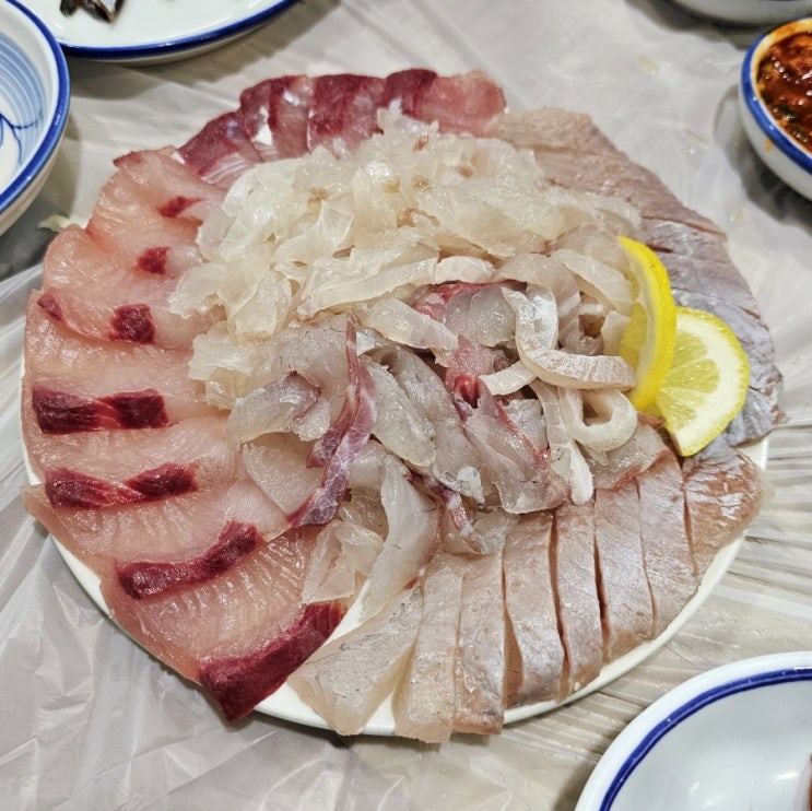  마산어시장 용마횟집 모듬회 맛집 내돈내산 후기