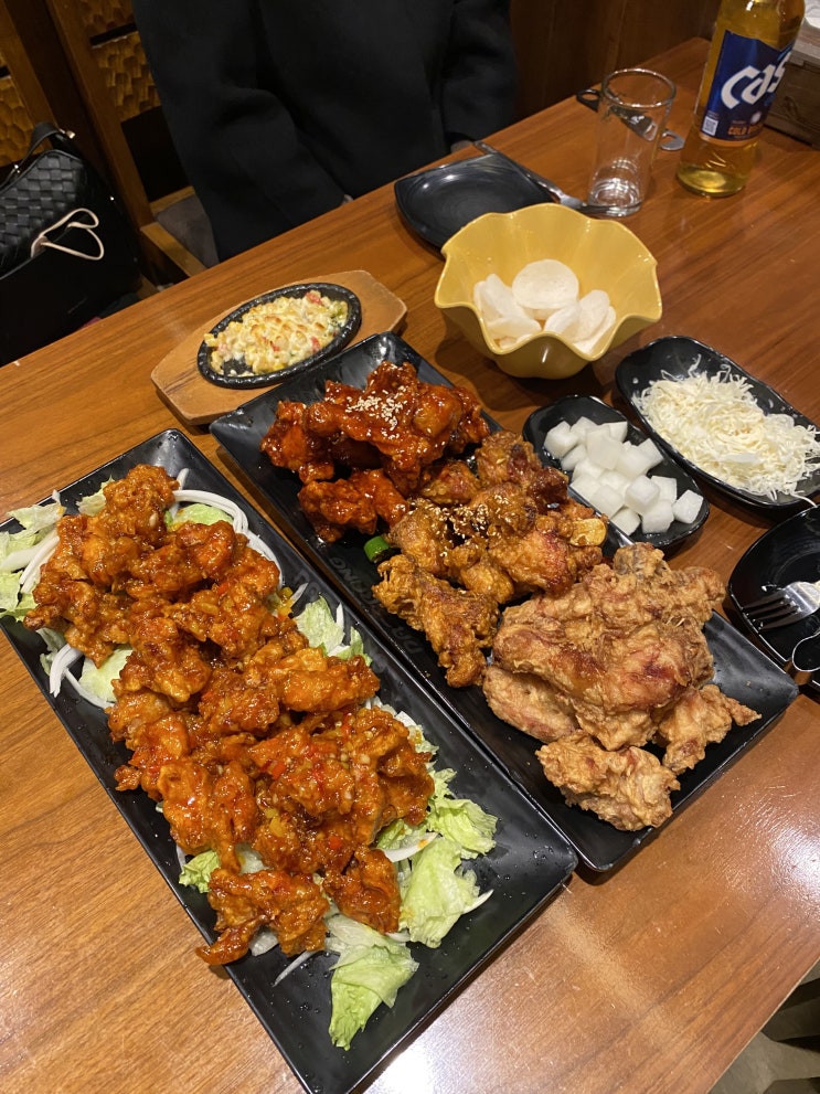  익산 다사랑치킨신메뉴 칠리치킨 치킨유린기 치킨탕수육 추천메뉴 화살치킨 트리플콤보 동산동맛집