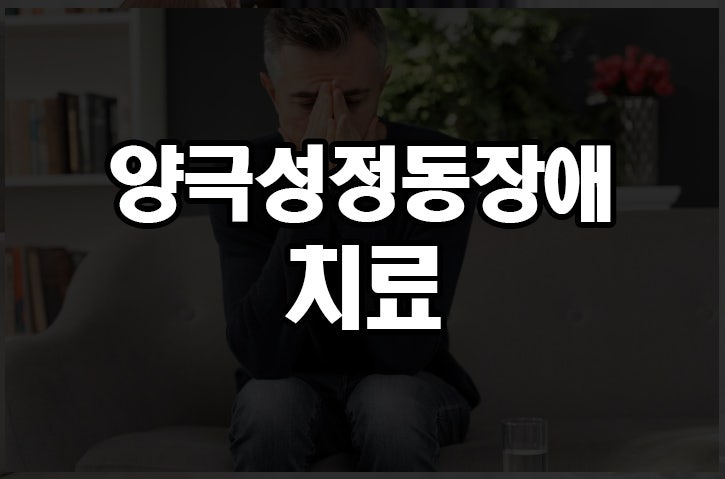 조증 증상 기분장애 양극성 정동장애 치료 약