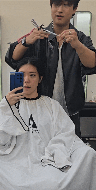  강남 긴머리 레이어드컷 신논현 미용실 해피니언 강남본점 건 부원장 11월 이벤트