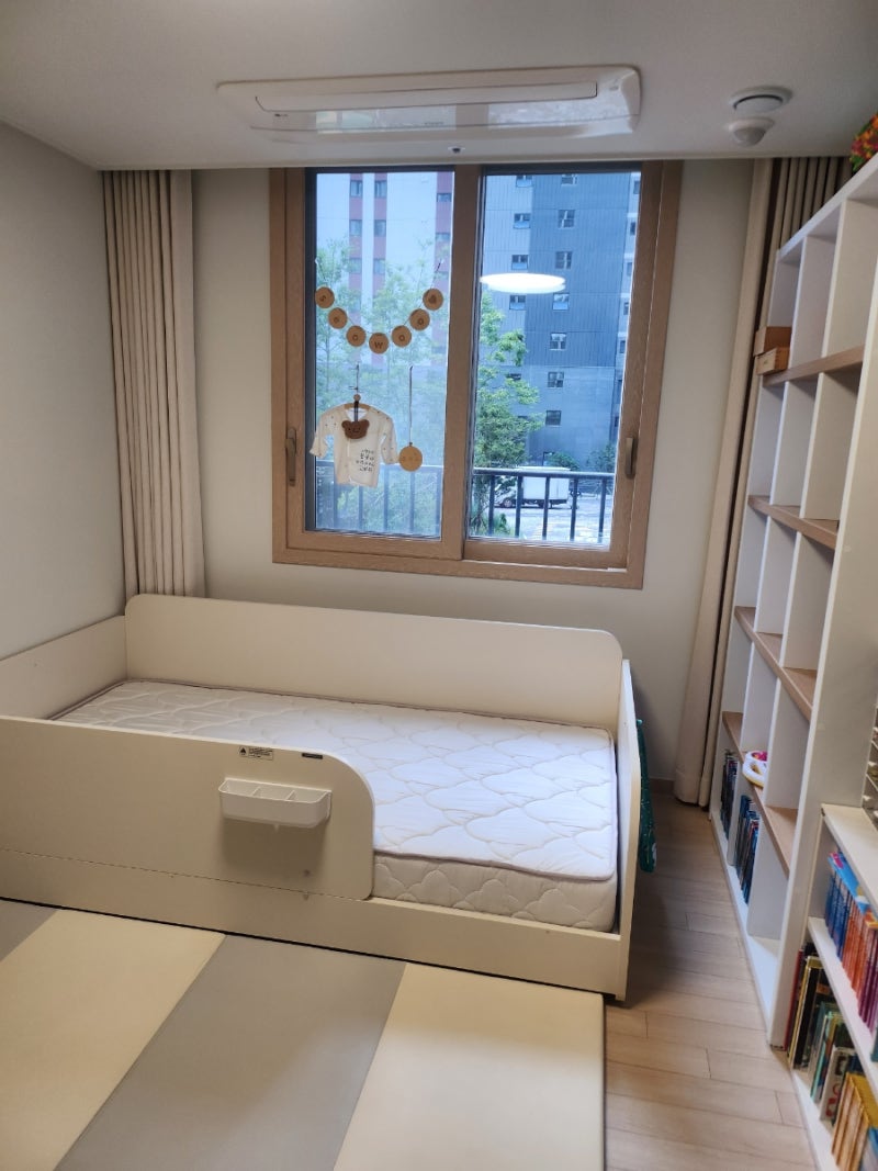 아이침대로 한샘 샘키즈 슈퍼싱글 침대로 결정