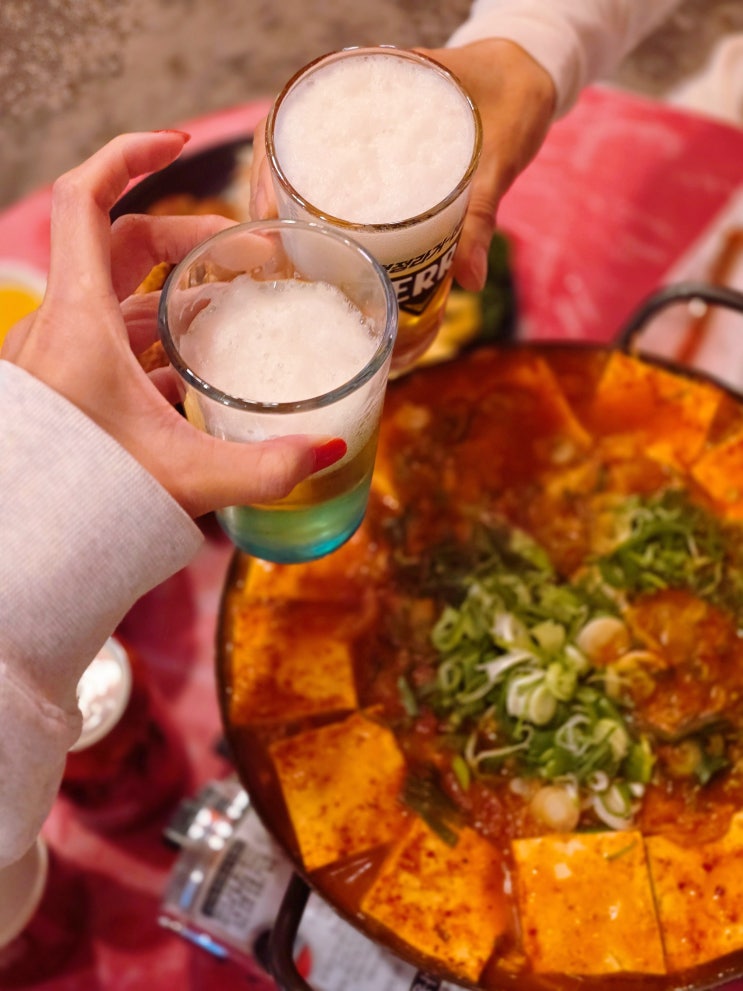  부산 서면 핫플 술집 야장 포장마차 연말단체모임 마당