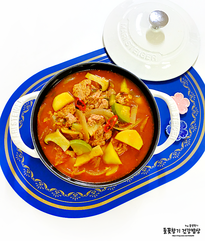 백종원 애호박 고추장찌개 만들기 감자짜글이 레시피