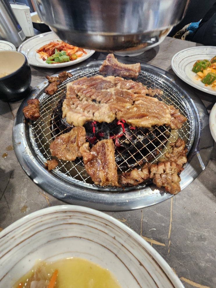  인천 논현동 돼지갈비 맛집 강남갈비 리뷰