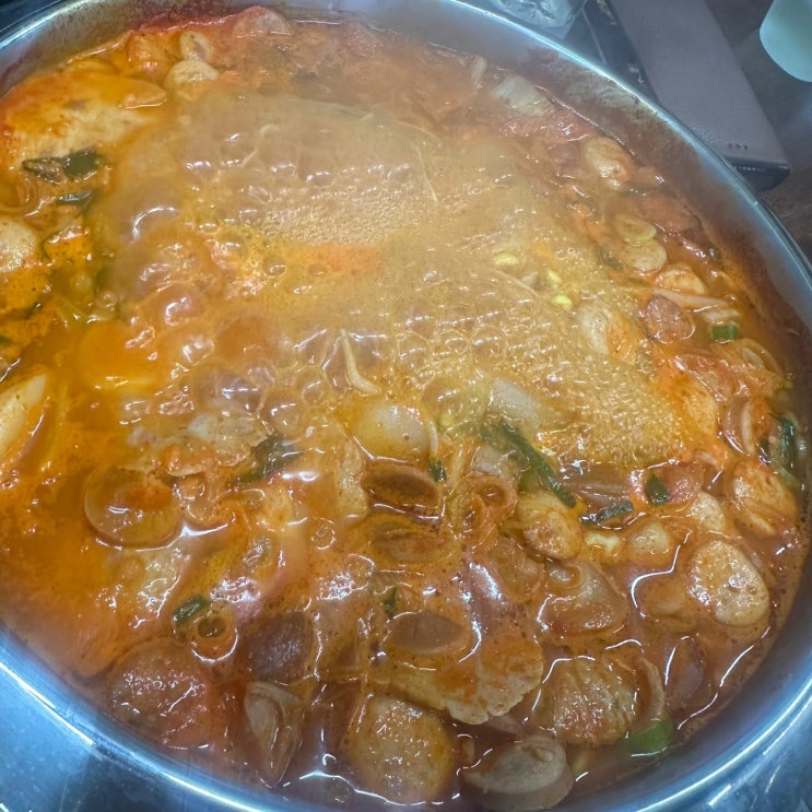  현대선사인 아파트 상가 마로상회 부대찌개 암사 맛집 '또간집' 추천