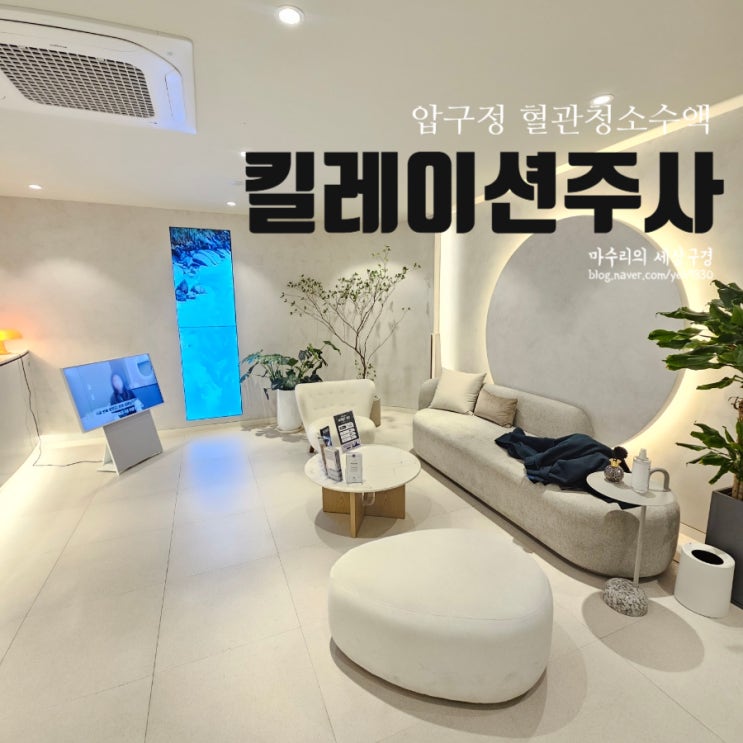 혈관청소 수액 킬레이션 주사 전신림프순환 후기