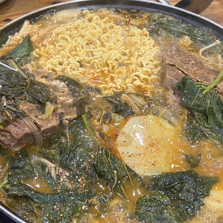  [인천/백운] 부평 산곡동 백운역 뼈행장국 감자탕맛집 '용마루'