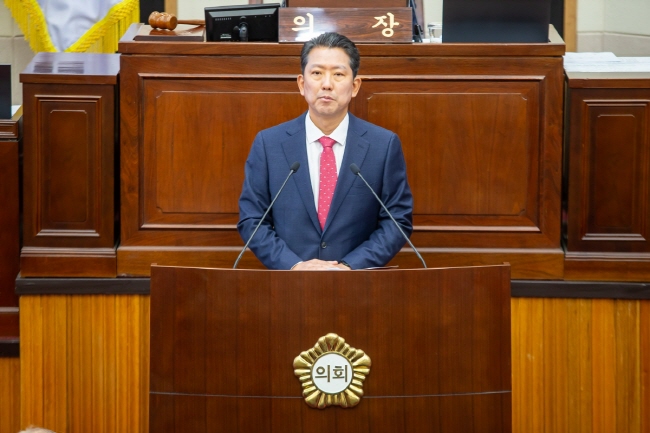 [경북정치신문] <b>김장호 구미시장</b> 시정연설...“살고싶은 도시... 