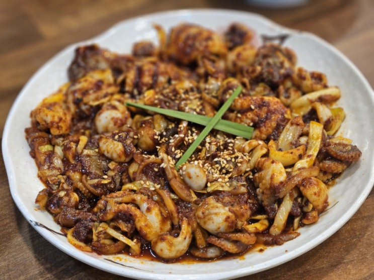  밀양 내이동 맛집 매콤 칼칼 <만복이쭈꾸미낙지볶음>