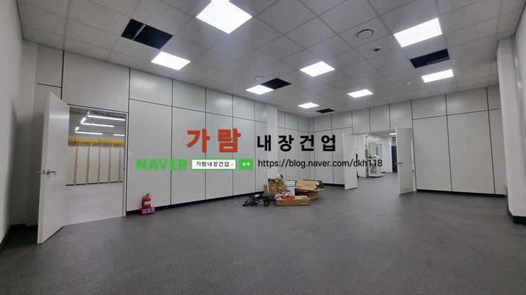  부산 동래 통신사 서버실, 중구 초량 사무실 SGP칸막이 65형  A,C-TYPE 시공 현장