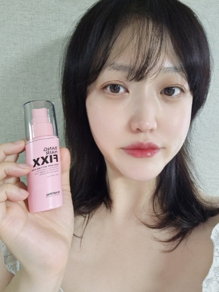  뽀송한 앞머리 연출과 볼륨을 동시에  노세범매트픽서추천 쏘내추럴 뱅헤어세팅픽서 후기