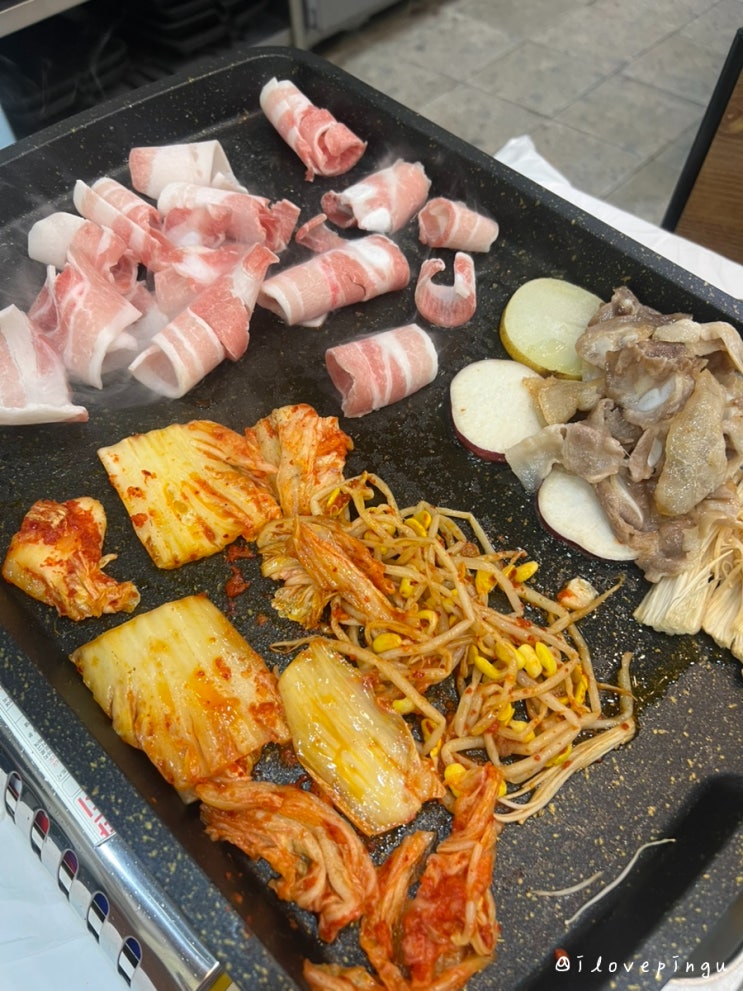  인천 서구 맛집 대패 삼겹살 셀프바 가성비 좋은 곳 섬마을대패