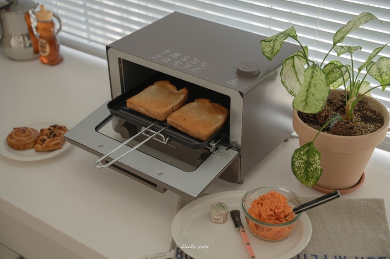 홈브런치 제니퍼룸 스팀 오븐토스터로 갓 구운 빵처럼 맛있게!