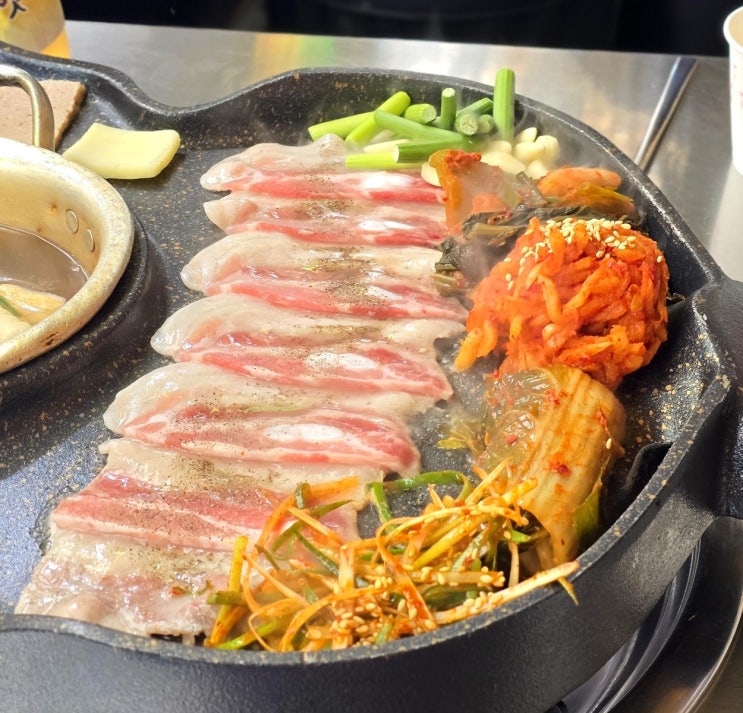  용인 삼겹살 보정동 카페거리 맛집 - 강남랭겹 용인보정점