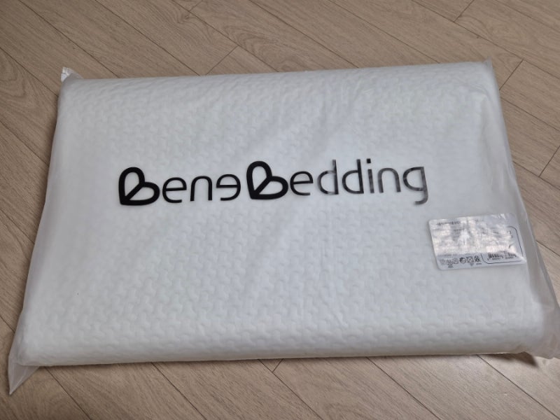 경추베개 베네베딩(bene bedding) 고밀도 저탄성 메모리폼베개 찐후기