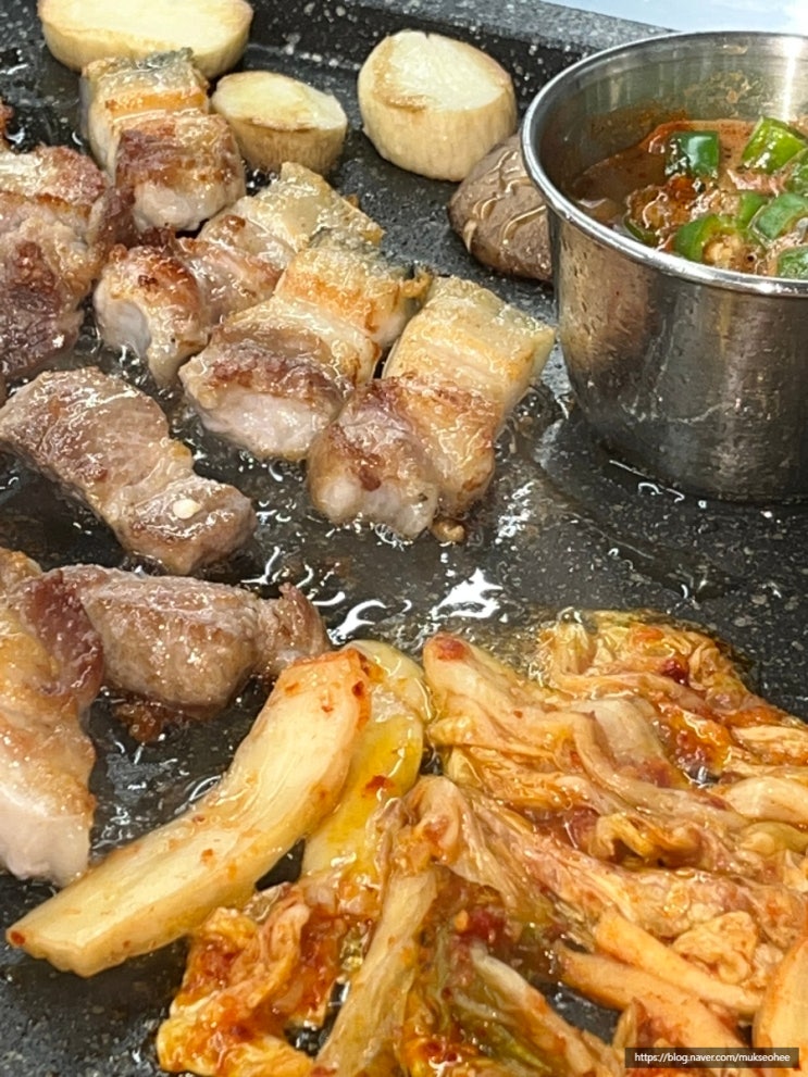  제주올레시장고기집 대윤흑돼지 가요 오겹살맛집