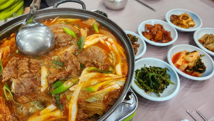  알펜시아 근처 맛집! 대관령양떼목장 맛집 만국식당 김치찜으로 든든하게