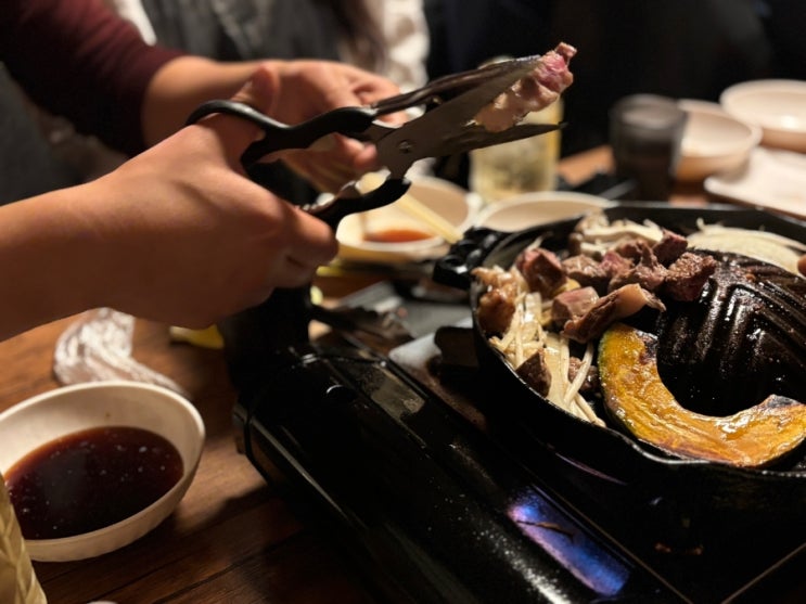  [일본 삿포로 오타루 징기스칸 맛집] 야키니쿠 징기스칸 텐메나시 焼肉ジンギスカン 店名なし