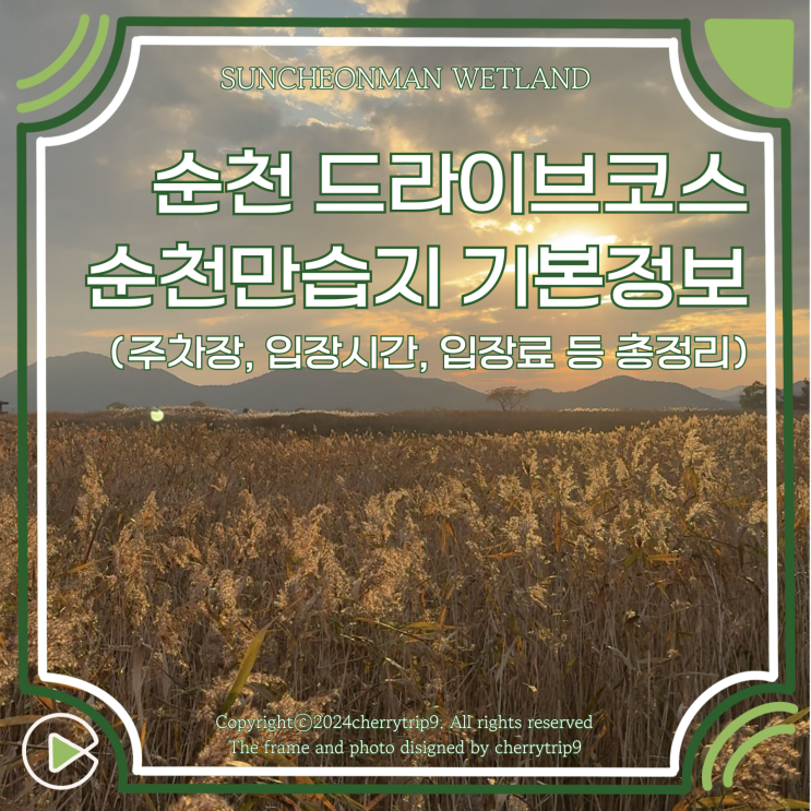  순천드라이브 가을 순천만갈대밭 순천만습지 주차장 입장시간 입장료 총정리