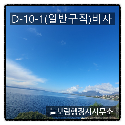  D-10-1 (일반 구직) 비자