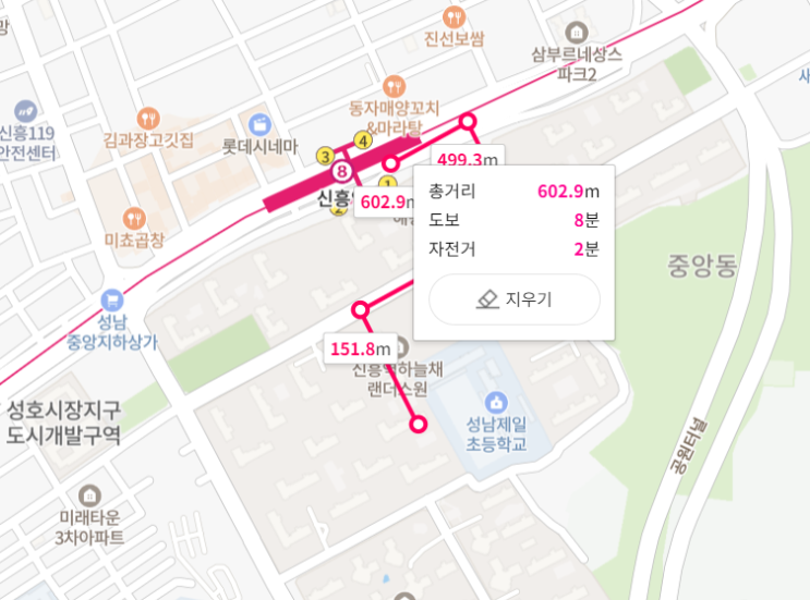  성남 신흥역 하늘채 랜더스원 임장기