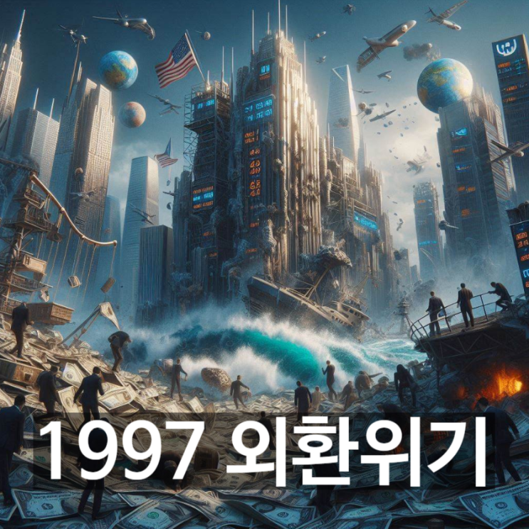  [경제/시사] 1997년 대한민국의 외환위기(일명 IMF 위기) - 배경과 원인, 외환위기의 진행과 여파