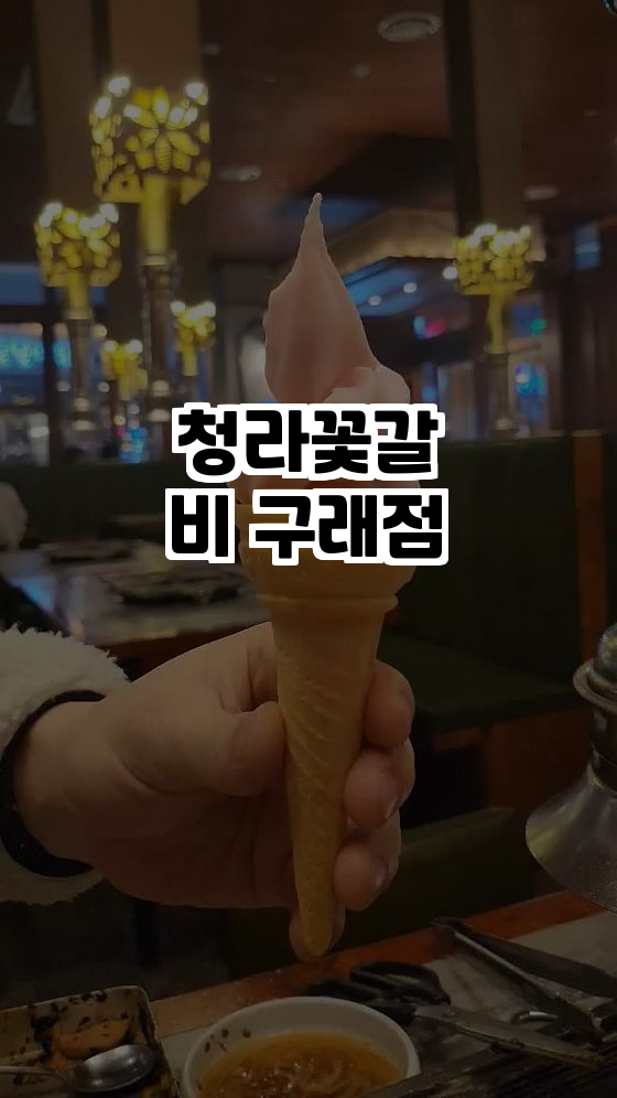  구래동의 숨은 보석, 청라꽃갈비 구래점!