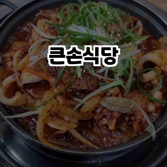  용인 큰손식당, 맛과 정성의 향연!