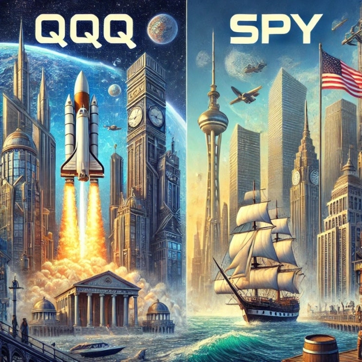  [미국주식] SPY와 QQQ의 최종 맞대결: 투자 선택의 갈림길