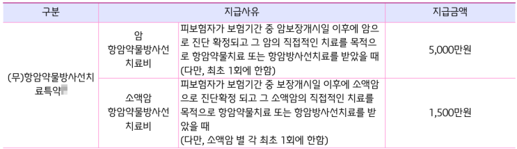  비례형 주요치료비를 대체할 효과적인 암, 뇌, 심장질환 치료비 보험