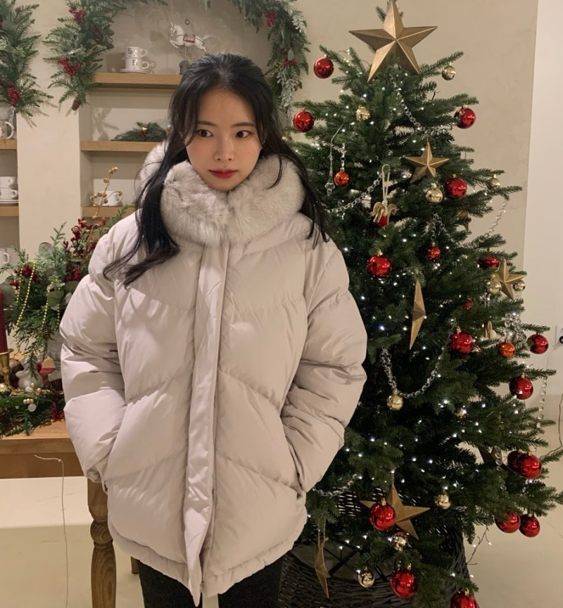 여자숏패딩추천 온앤온패딩 벨티드 구스다운 NEP4XMA05_91