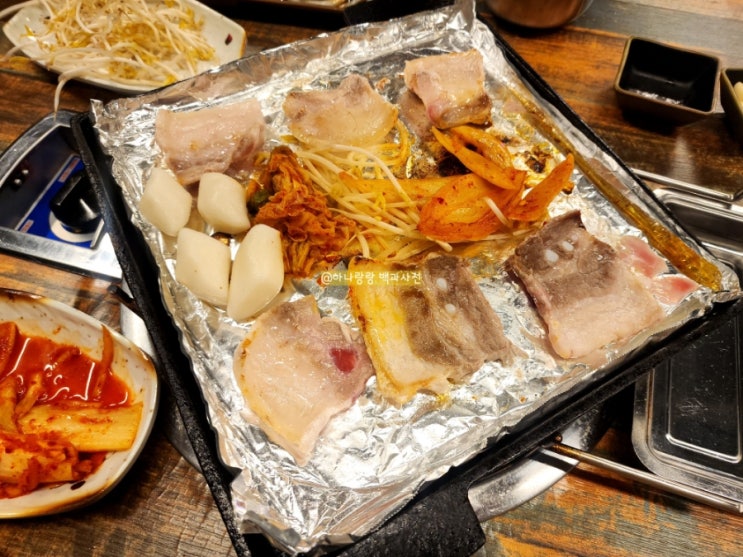  [경기 의왕] 당일도축한 1등급 국내산암돼지 의왕고기집 진자네 냉삼겹살 전문점