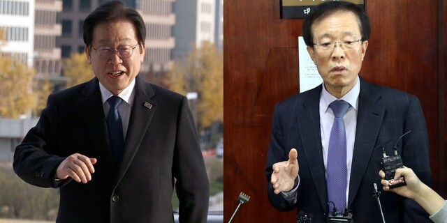 <b>이재명</b>, 윤석열 임기 단축 주장한 <b>이석연</b> 만남