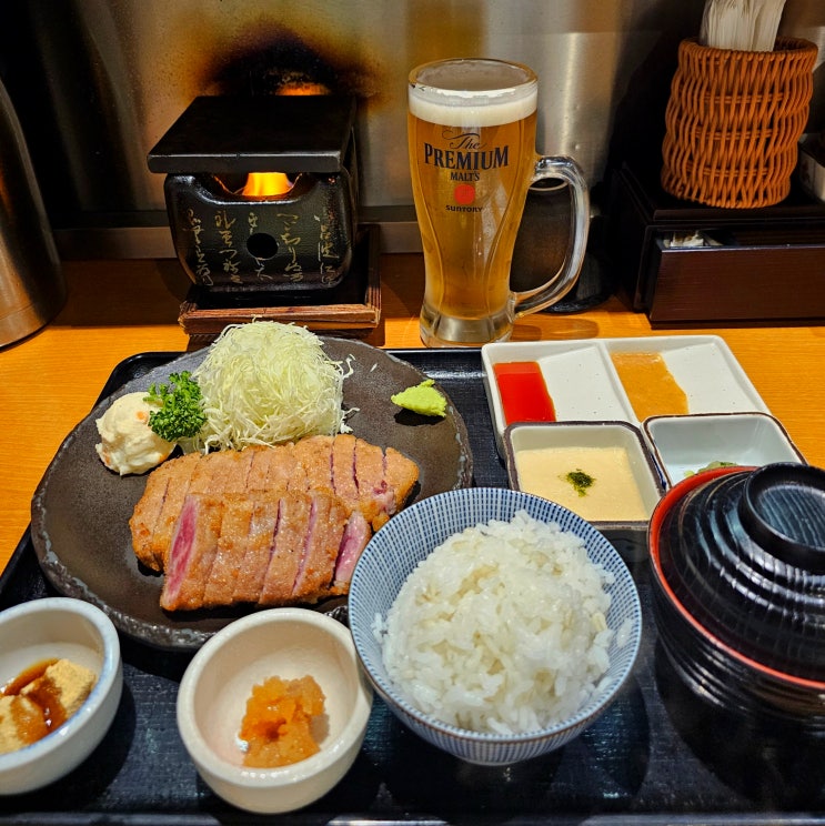  도쿄 센소지 규카츠 맛집 아사쿠사 규카츠 (웨이팅/혼밥)