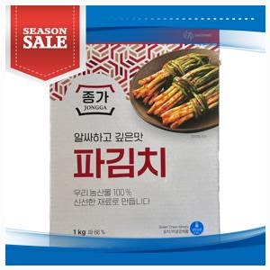 종가 국내산 파김치 1키로, 1개, 1kg