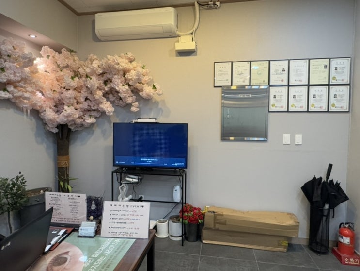  광주 첨단 속눈썹셋팅펌 예뻐지는샵, 유지력10주