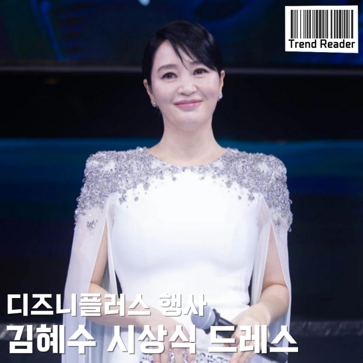  디즈니플러스 김혜수 시상식드레스 정보