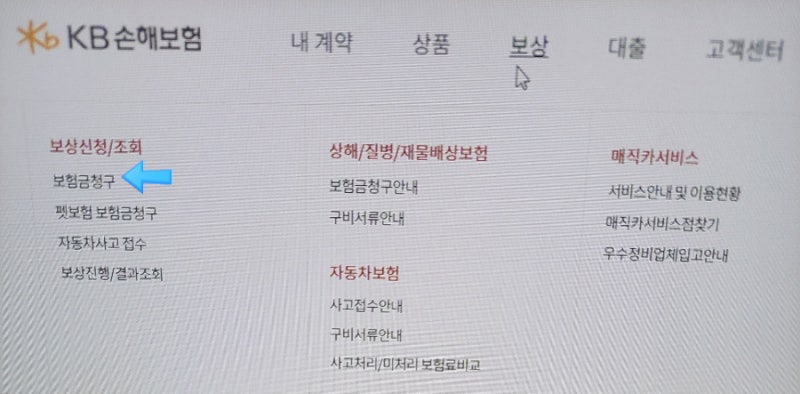 kb손해보험 실손 보험 청구방법 및 필요 서류 (요관 결석 내시경 수술)